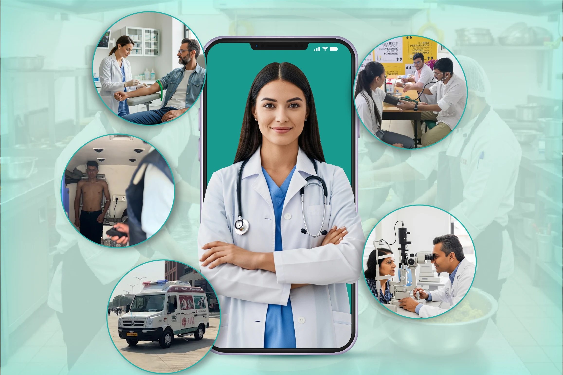 الفحص الطبي للعاملين في المطاعم والمحال الغذائية3